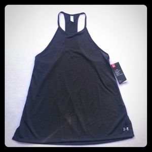 Women's UA gray heatgear tank top Sz XS